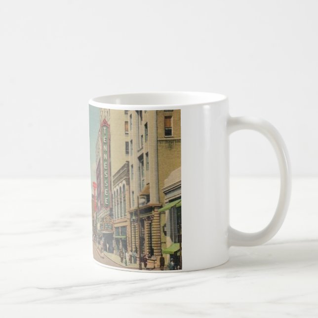 Café Vintage Knoxville, caneca de Tennessee (Direita)