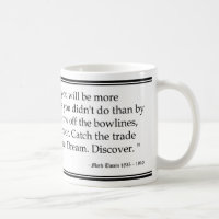 "Vinte anos a partir de agora…" Caneca