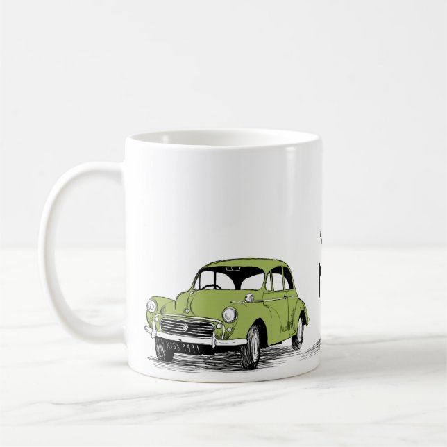 Café Vivian "recebe de volta aqui!" Caneca - arte por (Esquerda)