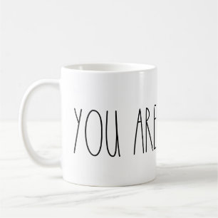 Café Você é caneca inspirada Dunn bonita de Rae