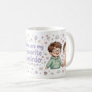 Café Você É Minha Caneca de Maluco Favorito