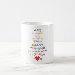Café Você É Minha Caneca De Sol