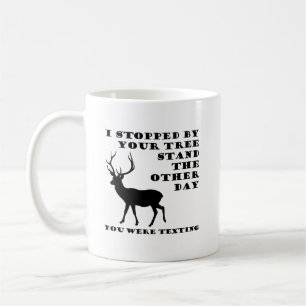 Café Você Estava Enviando Mensagens de Texto Caneca de 