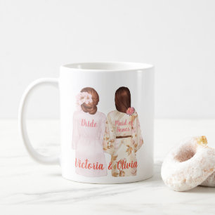 Café Você será minha caneca da madrinha de casamento