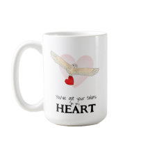 Você Tem Suas Garras No Meu Coração Caneca de Coru