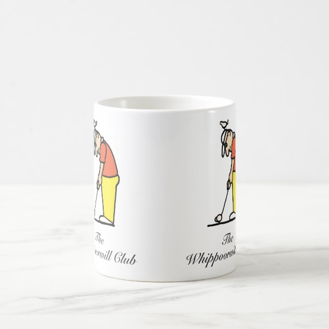 Café Whippoorwill & caneca do jogador de golfe (Centro)