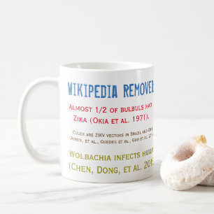 Café Wikipedia removeu a caneca dos estudos de Zika por