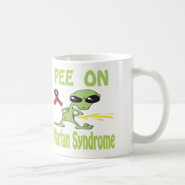 Café Xixi na caneca da síndrome de Marfan (Direita)
