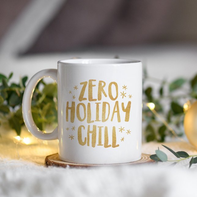 Café Zero feriado relaxe, brincadeira, caneca de Natal (Criador carregado)