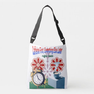 Cafeína Primeiro, Tudo Mais Depois Tote Bag