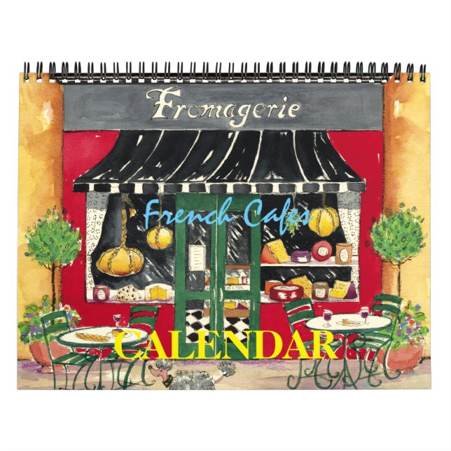 Cafés Franceses, Calendário (Capa)