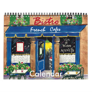 Cafés franceses, calendário