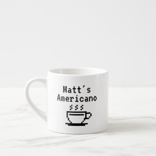 Caffè Americano caneca de café com nome personaliz