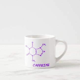 Caffeine Molecule 20 oz. Caneca