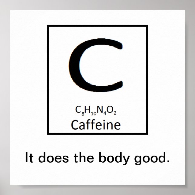 Caffeine poster (Frente)
