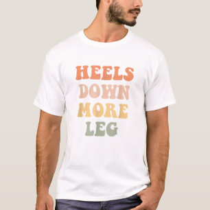 Cai Mais Perna Engraçada Cavalo Equestre T Camisa