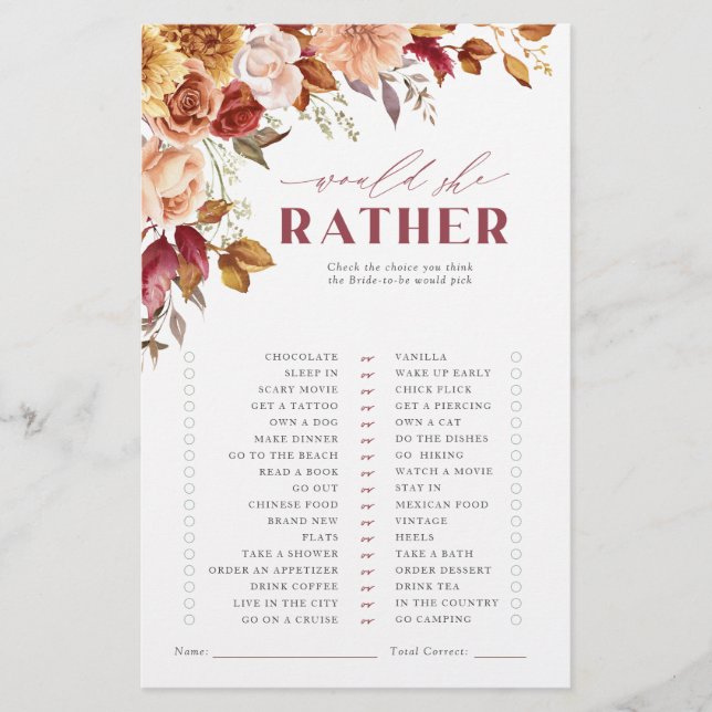 Cai no Jogo do Chá de panela de Amor Ela preferenc (Frente)