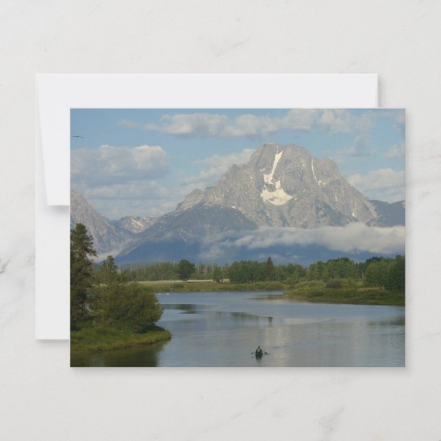 Caiaque no Grand Teton National Park (Frente)