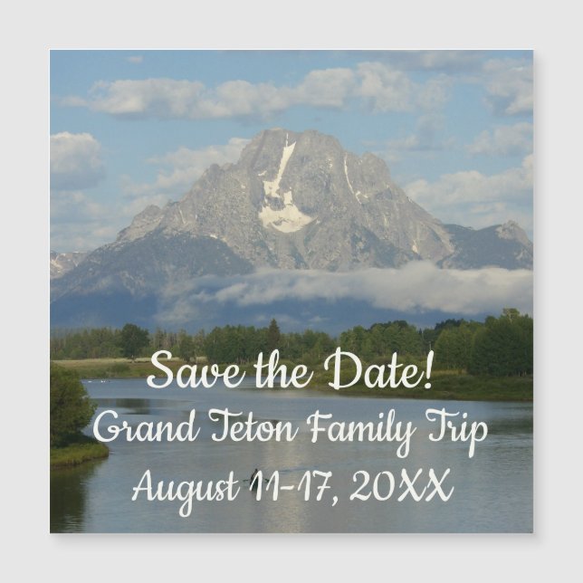 Caiaque no Grand Teton National Park (Frente)