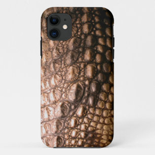 Caiman Crocodilo Capa de telefone de Efeito Repért