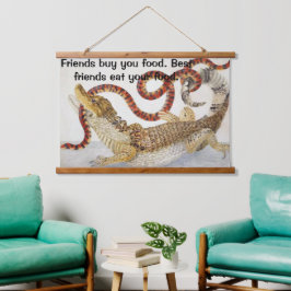 Caimão comendo cobra