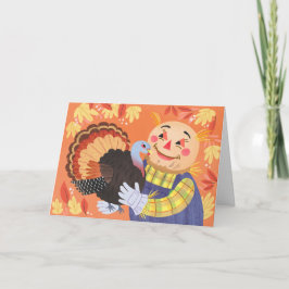 Cair da espantaria do outono e do Cartão Turquia