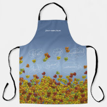 Cair em... Impressão All-Over Apron