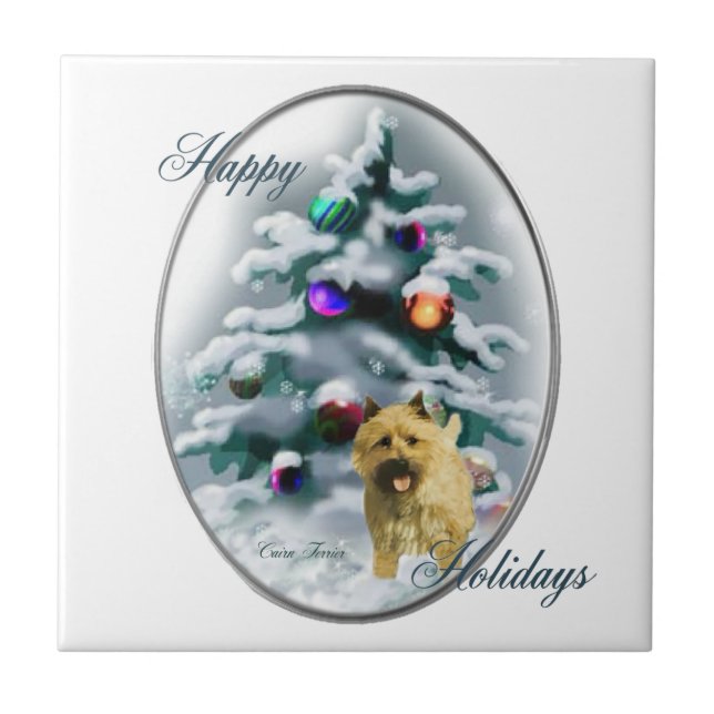 Cairn Terrier Christmas (Frente)