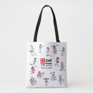 CAIS 1rua Grau 2023 Tote Bag - Classe Vermelha