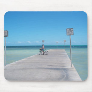 Cais Mousepad FL do oceano de água-marinha de Key