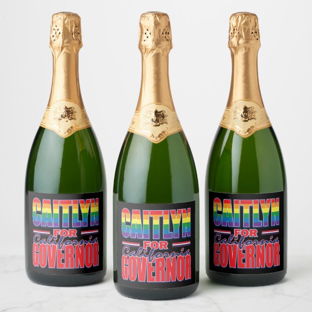 Caitlyn Jenner para Governador (Garrafas)