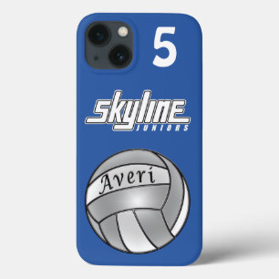 Caixa azul Xtreme do iPhone 6 do voleibol