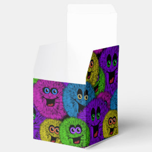 Caixa bonito amigável do favor do cubo das