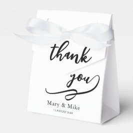 Caixa Clássica de Agradecimento para Festas e Even