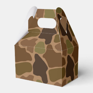 Caixa clássica do favor da camuflagem de Camo
