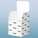 Caixa comercial do Promocional de padrão de logoti<br><div class="desc">Design de padrão do logotipo do promocional comercial. Excelente para empacotamento de produtos,  funcionarios,  ofertas e promoções de funcionários e clientes para refletir sua marca.</div>
