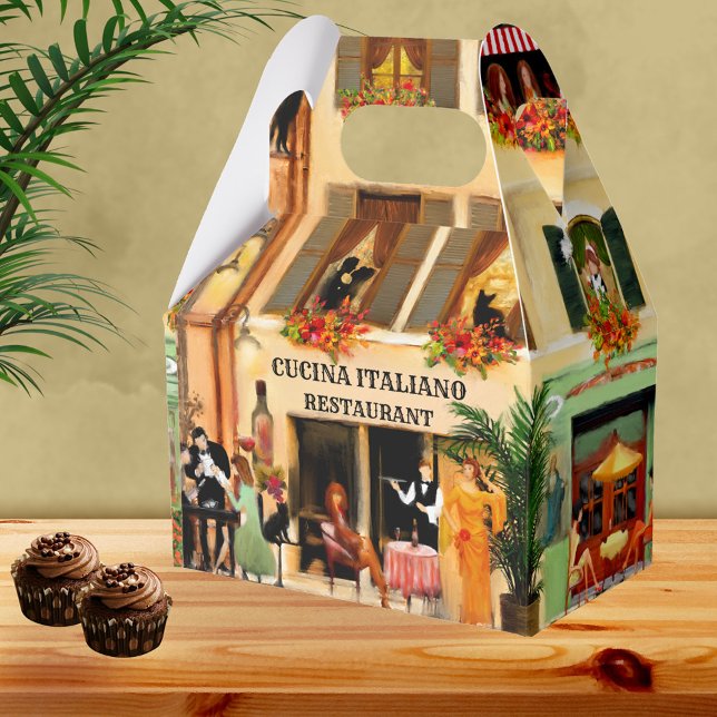 Caixa de Agradecimento Romântico Italiano (Criador carregado)