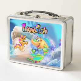 Caixa de almoço de peixe de cartoon fofo FriendFis