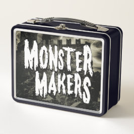 Caixa de almoço do MONSTER MAKERS
