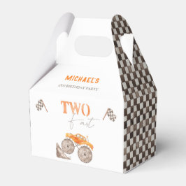 Caixa de Aniversário de Dois Monstros Rápidos