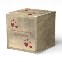 caixa de bolo de casamento por dalDesignNZ