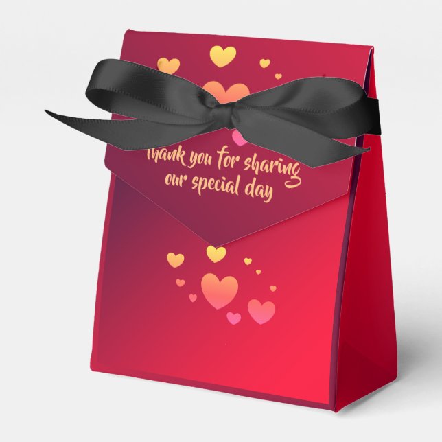 caixa de bolo de casamento por dalDesignNZ (Frente)