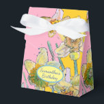 Caixa de Bolo de Pintor de Flor de Daffodil<br><div class="desc">Flor Daffodil Painting Watercolor Flóral Birthday Cake Box. Um produto glorioso feito de minhas pinturas de aquarela originais.</div>