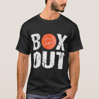 Caixa de camisetas do treinador de basquete dizend