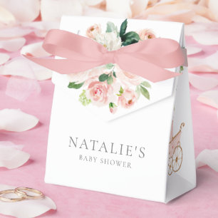 Caixa de Chá de fraldas da Garden Girl Rosa