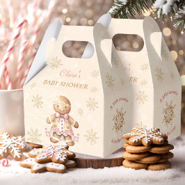Caixa de Chá de fraldas de Natal da Gingercake Gir