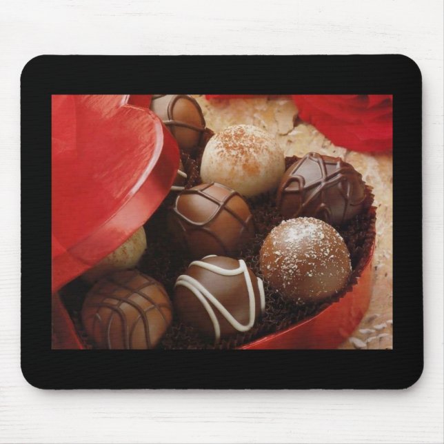 Caixa de Chocolates Mousepad (Frente)