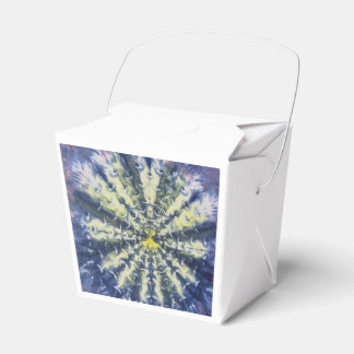 Caixa de Comida da pena de peacock abstrato