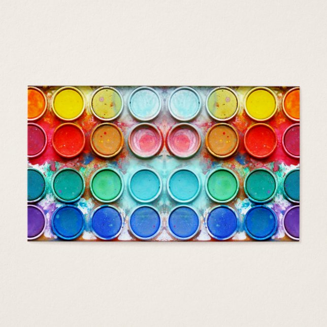 Caixa de cores de tinta divertida (Frente)