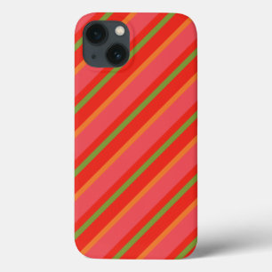 Caixa de estrias de cores de papoila iPad